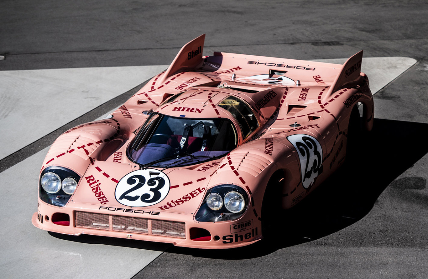 Porsche pink pig